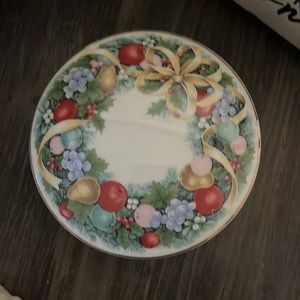 Vintage Mikasa Christmas dish